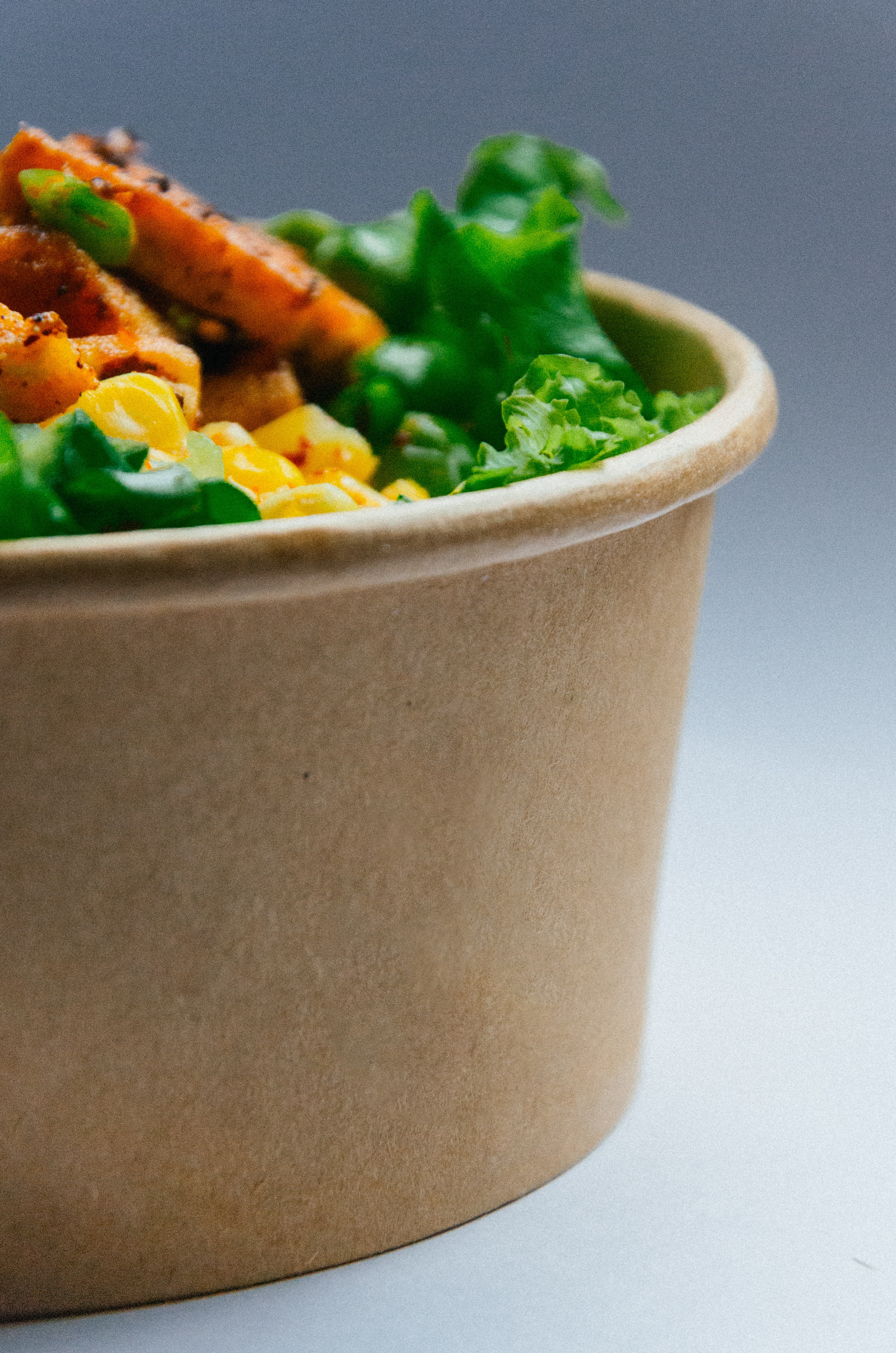 Salad with Pan Roasted Corn 