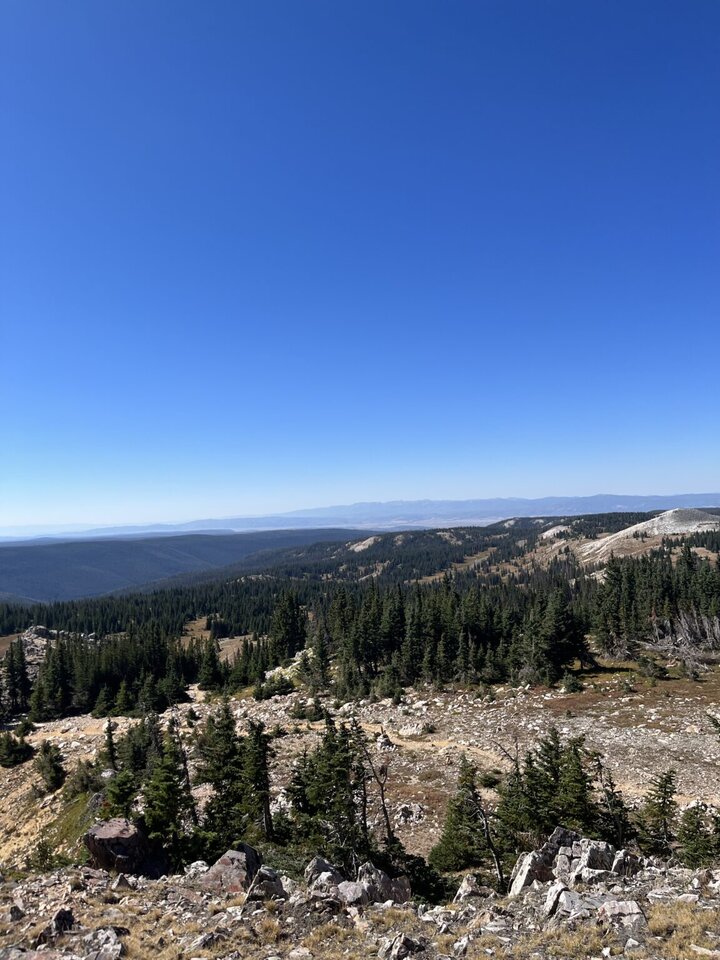 Mountains of eastern Wyoming