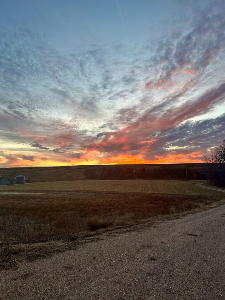 Sunrise in Western Kansas