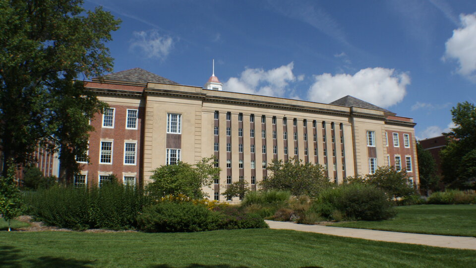 Exterior of Love Library South